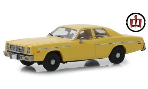 Dodge Monaco 1/43 Greenlight jaune The Greatest American Hero 1978 miniature