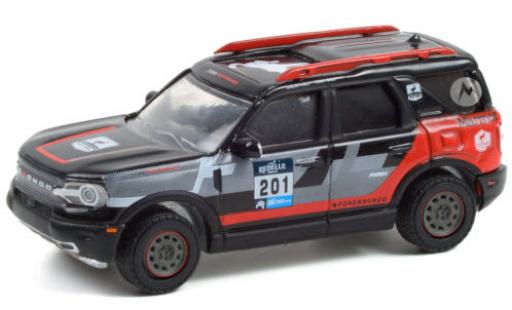 Ford Bronco 1/64 Greenlight Sport No.201 Perfomance Rebelle Rally 2021 miniature