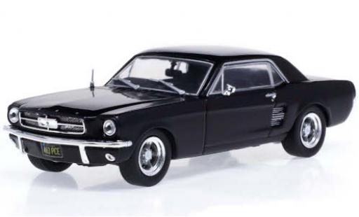 Ford Mustang 1/43 Greenlight Coupe matt-black 1967 Creed (2015) diecast model cars
