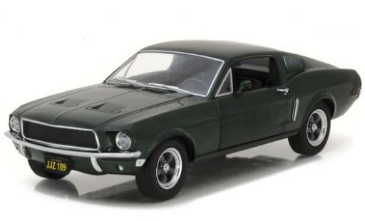 Ford Mustang 1/24 Greenlight GT Fastback metallic-verte 1968 miniature