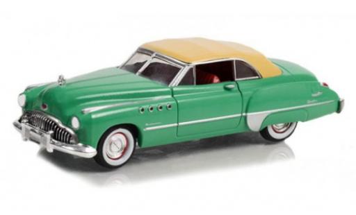 Buick Roadmaster 1/64 Greenlight Convertible verde/beige American Pickers 1949 modellino in miniatura