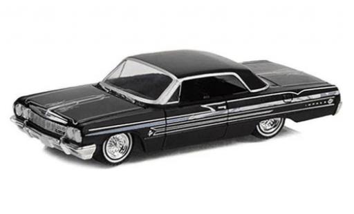 Chevrolet Impala 1/64 Greenlight Lowrider black 1964 diecast model cars