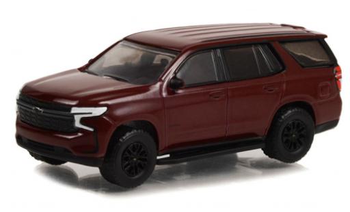 Chevrolet Tahoe 1/64 Greenlight RST rouge 2022 miniature