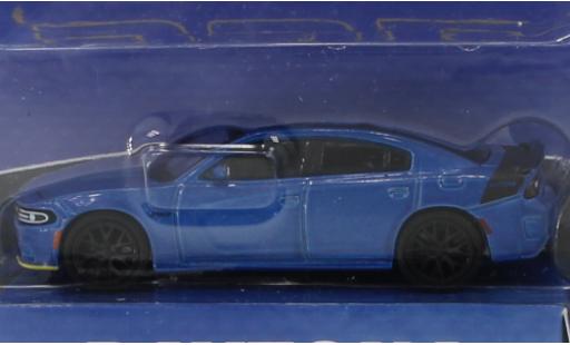 Dodge Charger 1/64 Greenlight Daytona 392 blu/nero 2018 modellino in miniatura