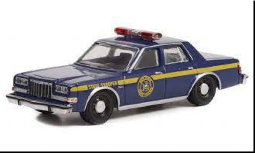 Dodge Diplomat 1/64 Greenlight Nouveau York State Police 1985 modellino in miniatura
