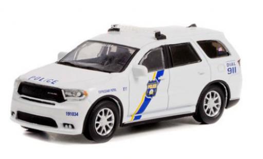 Dodge Durango 1/64 Greenlight Philadelphia Police 2019 miniature