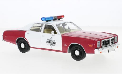 Dodge Monaco 1/24 Greenlight Finchburg County Sheriff 1977 miniature