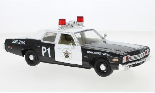 Dodge Monaco 1/24 Greenlight Mount Prospect Police 1974 modellino in miniatura