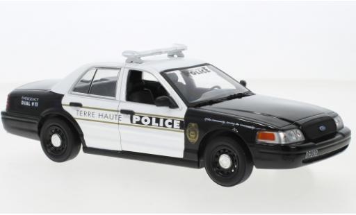 Ford Crown 1/24 Greenlight Victoria Terre Haute Police Departement 2011 diecast model cars