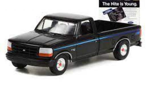 Ford F-1 1/64 Greenlight 50 Nite Edition noire 1992 diecast model cars