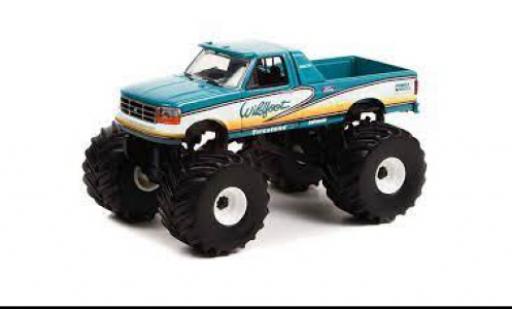 Ford F-250 1/64 Greenlight Wildfoot 1993 diecast model cars