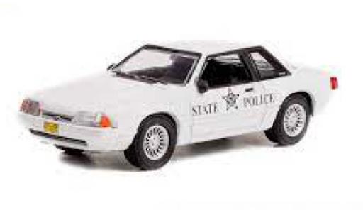 Ford Mustang 1/64 Greenlight SSP Oregon State Police 1993 coche miniatura