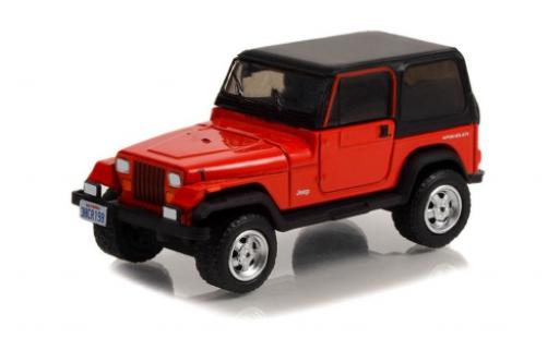 Jeep Wrangler 1/64 Greenlight rosso Beverly Hills 90210 1994 modellino in miniatura
