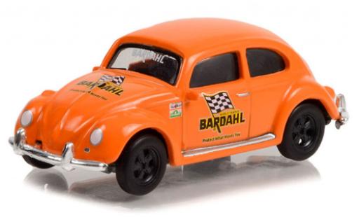 Volkswagen Beetle 1/64 Greenlight (Käfer) Bardahl modellino in miniatura