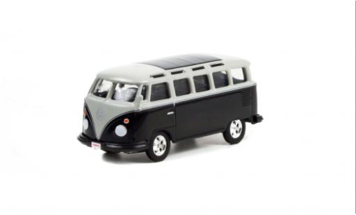 Volkswagen T1 1/64 Greenlight Custom Bus grigio/nero 1962 modellino in miniatura