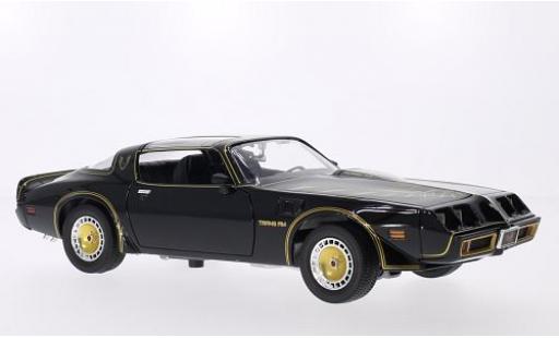 Pontiac Trans Am 1/18 Greenlight noire/Dekor 1980 Smokey The Bandit II miniature