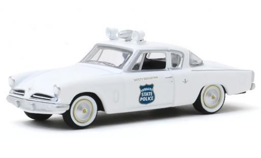 Studebaker Commander 1/64 Greenlight Coupe Indiana State Police 1953 diecast model cars