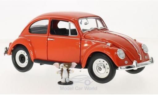 Volkswagen Beetle 1/18 Greenlight orange Gremlins 1967 mit Figur ohne Vitrine miniature