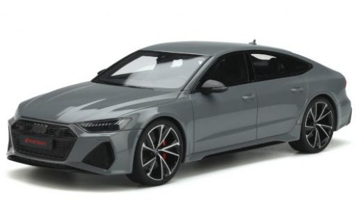 Audi RS7 1/18 GT Spirit Sportback grey 2020 diecast model cars