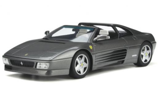 Ferrari 348 1/18 GT Spirit GTS metallic-grey 1993 diecast model cars