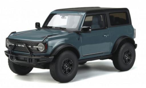 Ford Bronco 1/18 GT Spirit First Edition grise/noire 2021 miniature