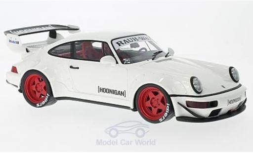 Porsche 964 RWB 1/18 GT Spirit 911 () RWB blanche ohne Vitrine miniature