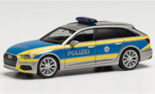 Audi A6 1/87 Herpa Avant Polizei Thüringen modellautos