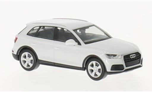 Audi Q5 1/87 Herpa blanche miniature