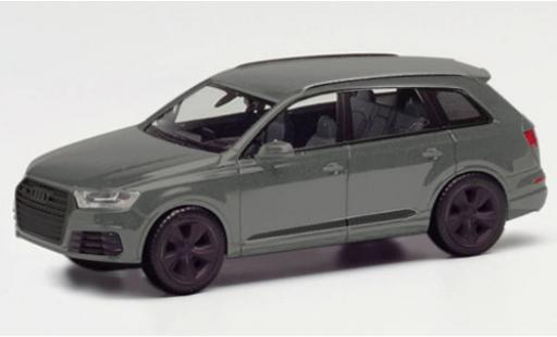Audi Q7 1/87 Herpa grigio modellino in miniatura