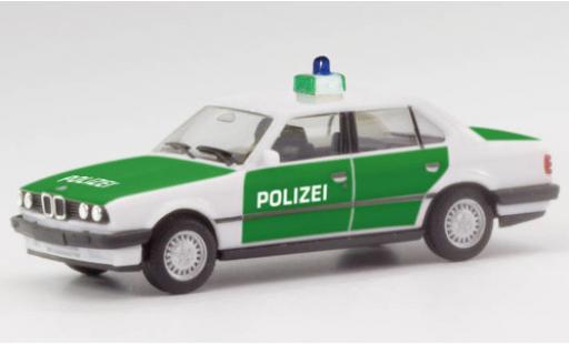 Bmw 323 1/87 Herpa i (E30) Polizei modellino in miniatura