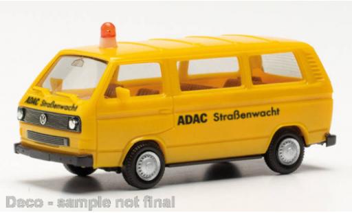 Volkswagen T3 1/87 Herpa bus ADAC modellino in miniatura