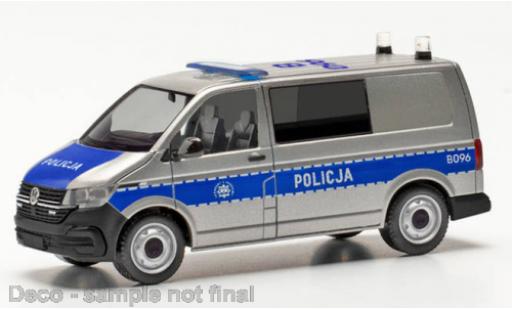 Volkswagen T6 1/87 Herpa .1 bus Policija (PL) miniature