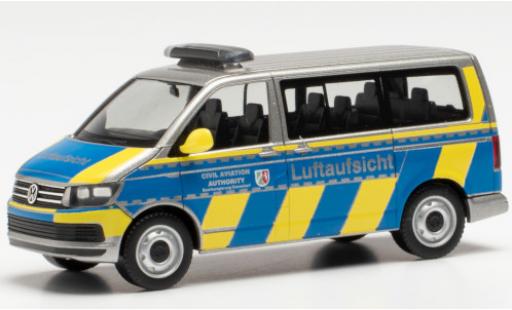 Volkswagen T6 1/87 Herpa Bus Luftaufsicht - Düsseldorf NRW Civil Aviation Authority diecast model cars