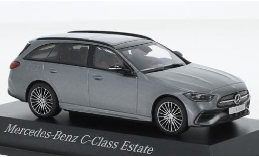 Mercedes Classe C 1/43 I Herpa T-Modell (S206) metallise grigio 2021 modellino in miniatura