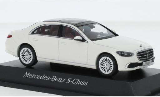 Mercedes Classe S 1/43 I Herpa (V223) metallise blanche 2020 miniature