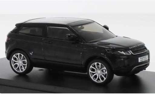 Land Rover Range Rover 1/43 I IXO Evoque metallise noire 3-portes dunkles intérieur miniature