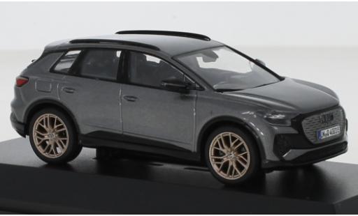 Audi Q4 1/43 I Minimax e-tron metallic-grigio 2021 modellino in miniatura