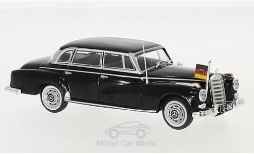 Mercedes 300 S 1/43 Pct d (W189) black 1957 diecast model cars