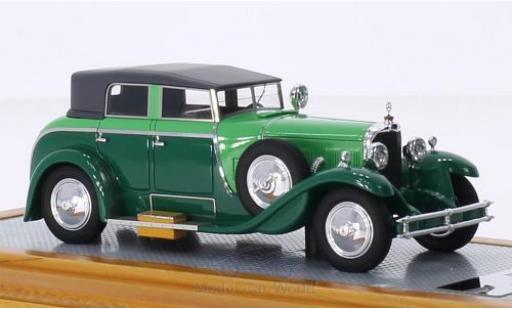 Mercedes Classe S 1/43 Ilario 630K Saoutchik Torpedo Transformable dunkelgreen/hellgreen 1932 diecast model cars