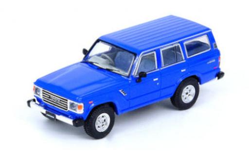 Toyota Land Cruiser 1/64 INNO64 FJ60 blu RHD modellino in miniatura