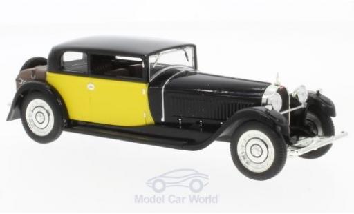 Bugatti 41 1/43 IXO Royale Coach (Weymann) noire/jaune 1929 miniature
