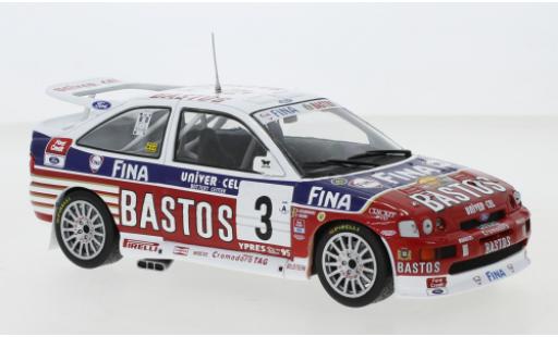 Ford Escort 1/18 IXO RS Cosworth No.3 24h Ypres 1995 P.Snijers/D.Colebunders diecast model cars