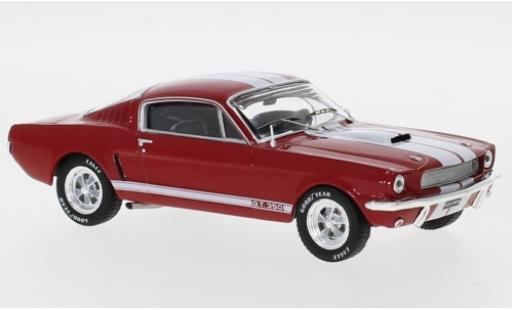 Ford Mustang 1/43 IXO Shelby GT 350 red/white 1965 diecast model cars