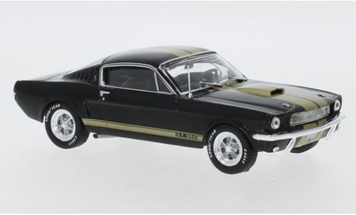 Ford Mustang 1/43 IXO Shelby GT 350 noire/gold 1965 miniature