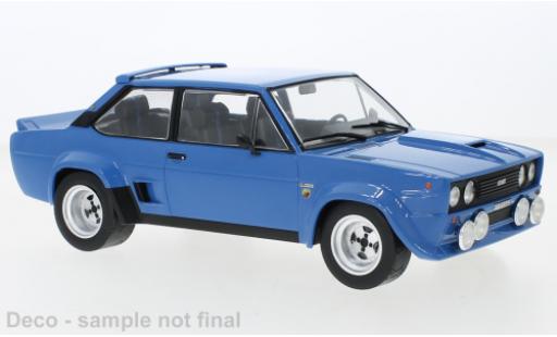 Fiat 131 1/18 IXO Abarth blu 1980 modellino in miniatura