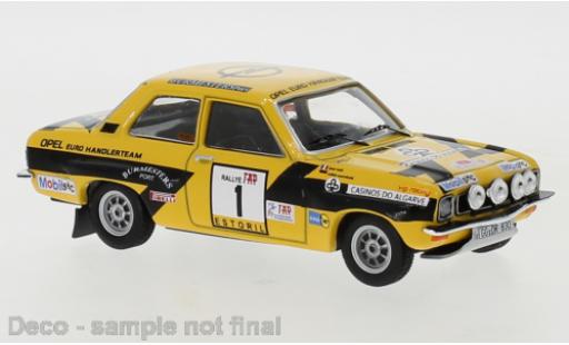 Opel Ascona 1/43 IXO A No.1 Euro Händlerteam Rally WM Rally Portugal 1974 miniature