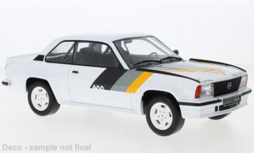 Opel Ascona 1/18 IXO B 400 blanche/Décorer 1982 miniature