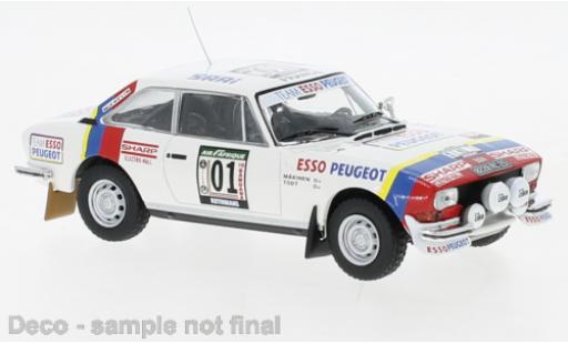 Peugeot 504 1/43 IXO Coupe V6 No.1 Rally WM Rallye Cote d Ivoire 1978 miniature
