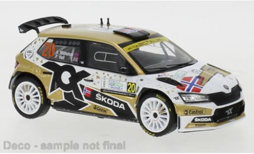 Skoda Fabia 1/43 IXO Rally2 EVO No.20 WRC Rally Monza 2021 miniature