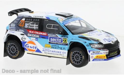 Skoda Fabia 1/43 IXO Rally2 EVO No.23 WRC Rallye Finnland 2022 modellautos